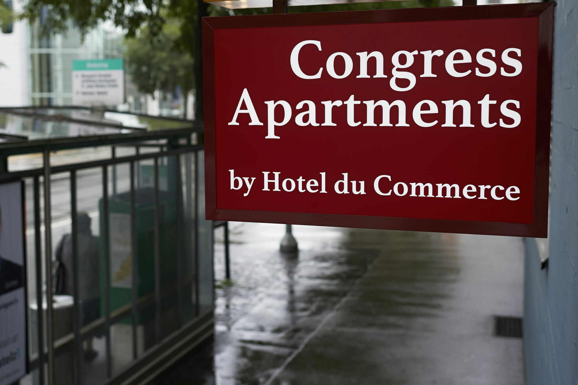 Congress Apartments By Hotel Du Commerce Basel Exterior foto